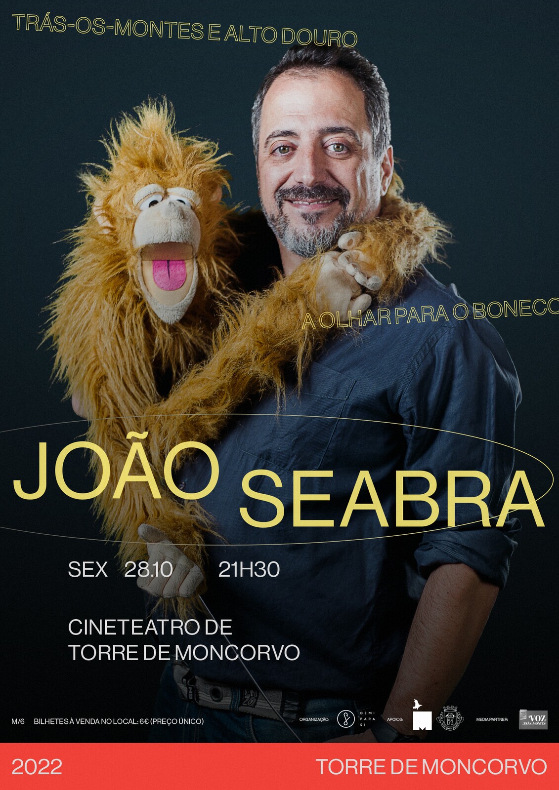 Espetáculo " A Olhar para o Boneco" de João Seabra