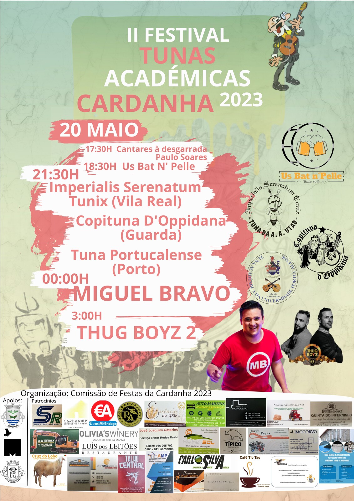 II Festival de Tunas Académicas - Cardanha