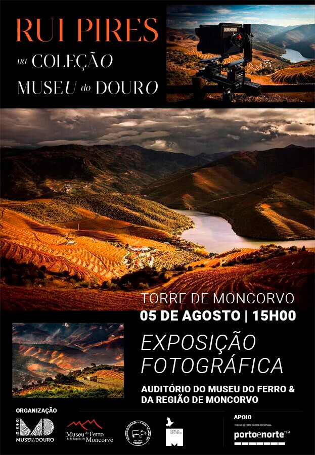 Exposição de fotografia de Rui Pires na Coleção Museu do Douro