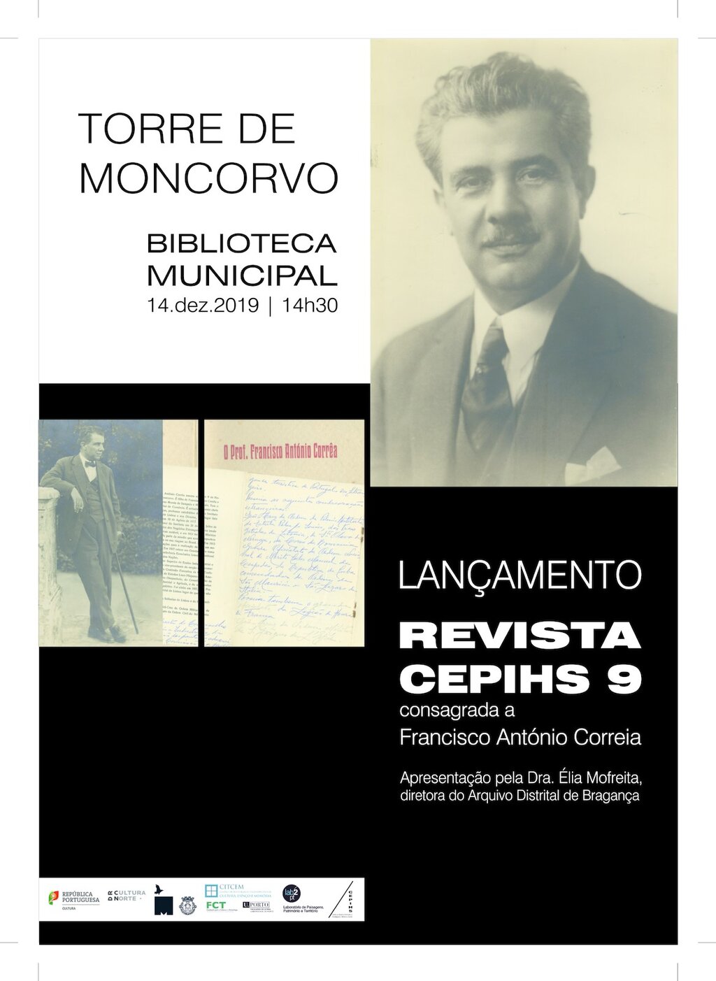 Biblioteca Municipal de Torre de Moncorvo recebe apresentação da Revista CEPIHS 9