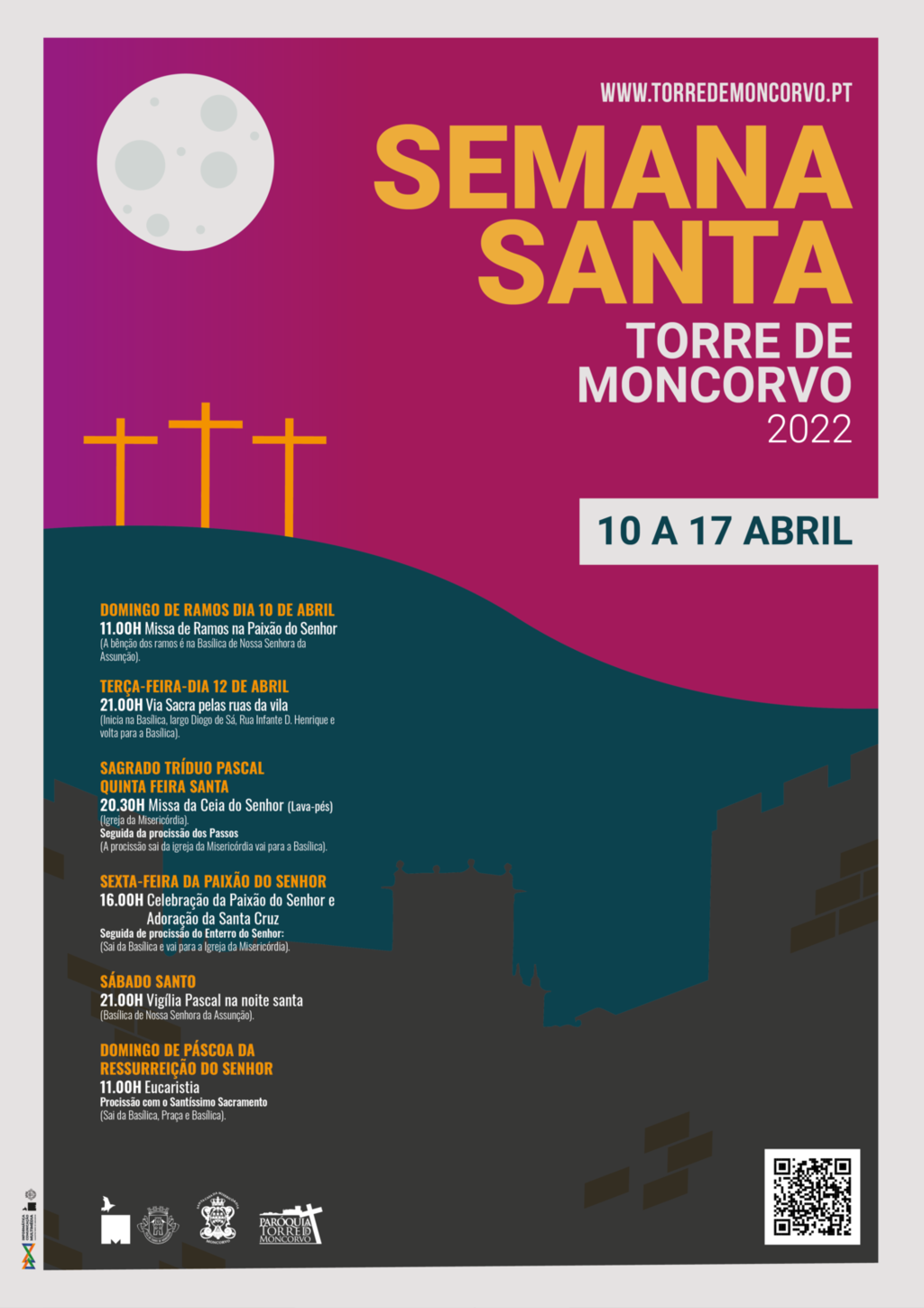 Torre de Moncorvo celebra Semana Santa