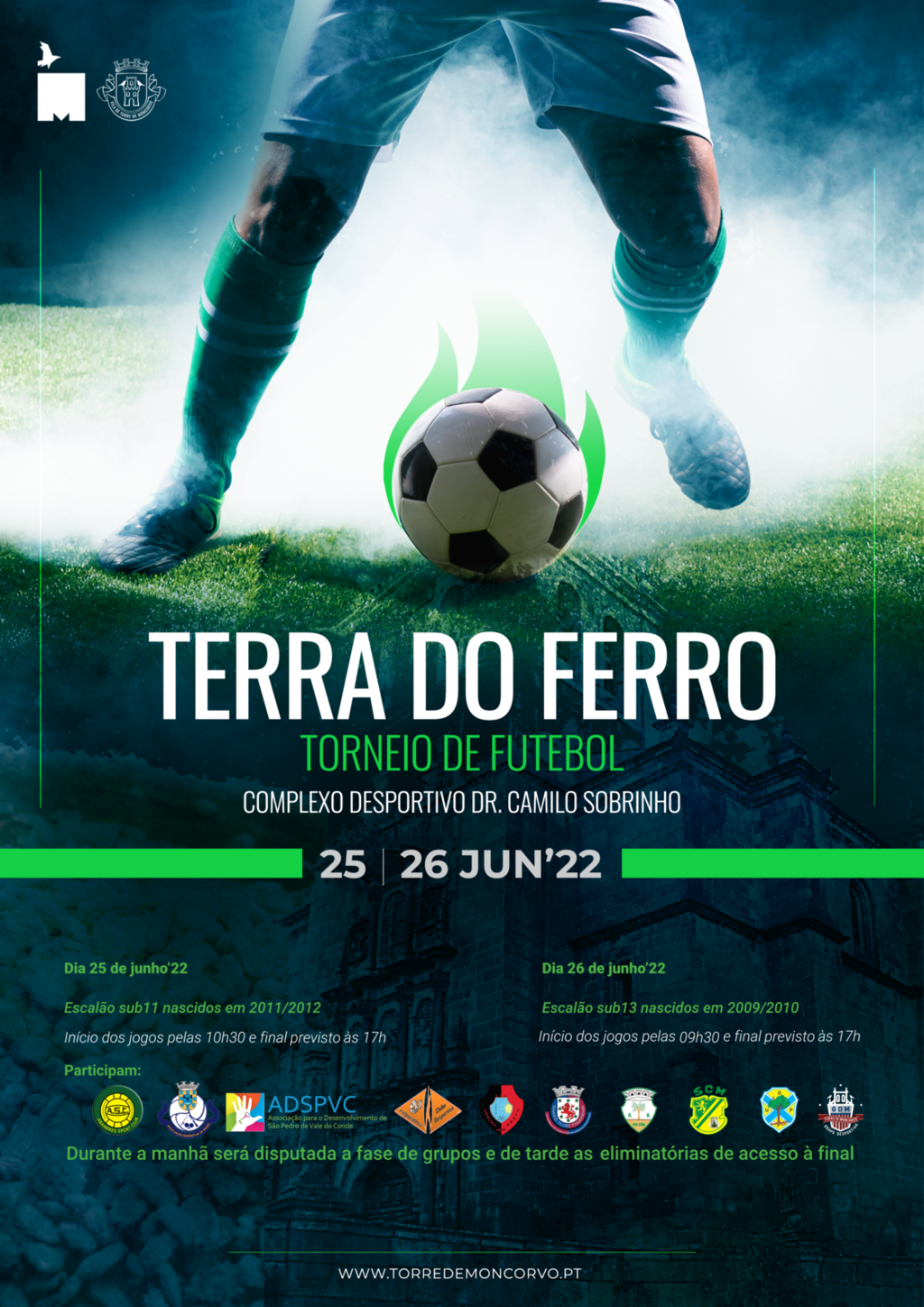 Torre de Moncorvo recebe Torneio de Futebol “Terra do Ferro”