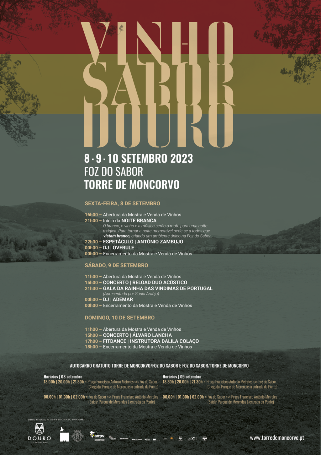 Vinho Sabor Douro regressa este fim de semana à Foz do Sabor