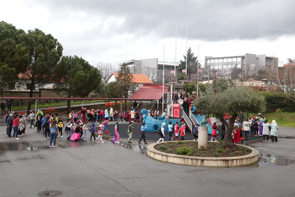 Desfile de Carnaval das crianças do Agrupamento de Escolas do concelho de Torre de Moncorvo 
