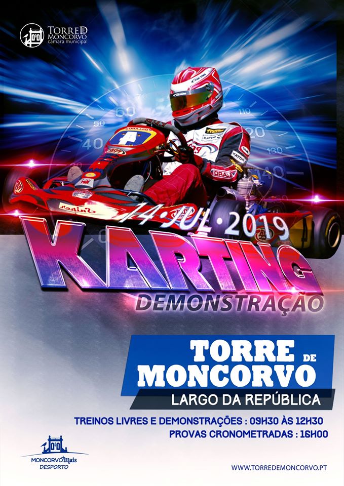 Torre de Moncorvo recebe Demonstração de Karting