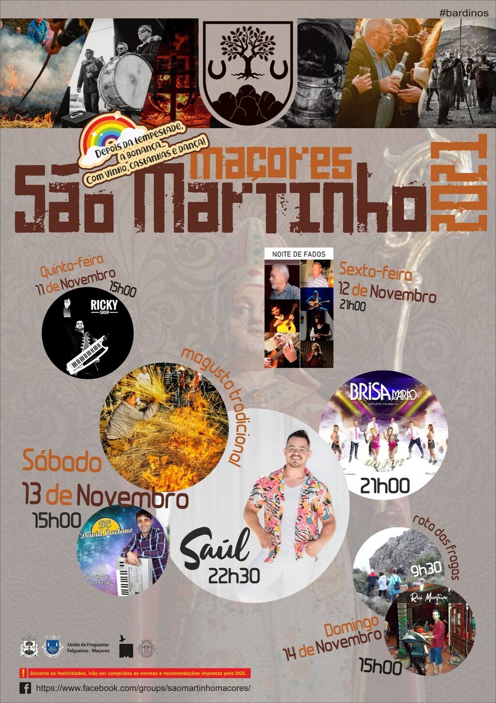 Tradicional festa de S. Martinho em Maçores regressa de 11 a 14 de novembro